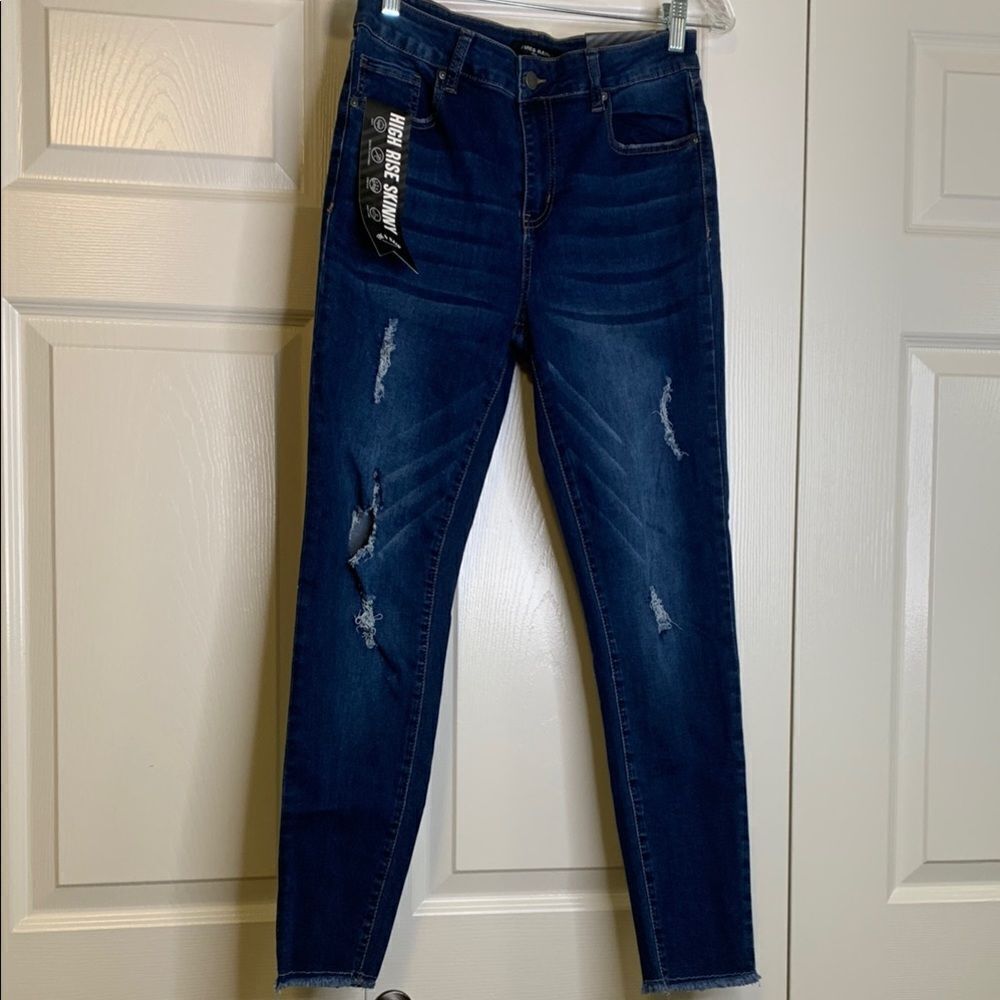 FIRE & RAIN, NWT, high rise skinny, rocker style